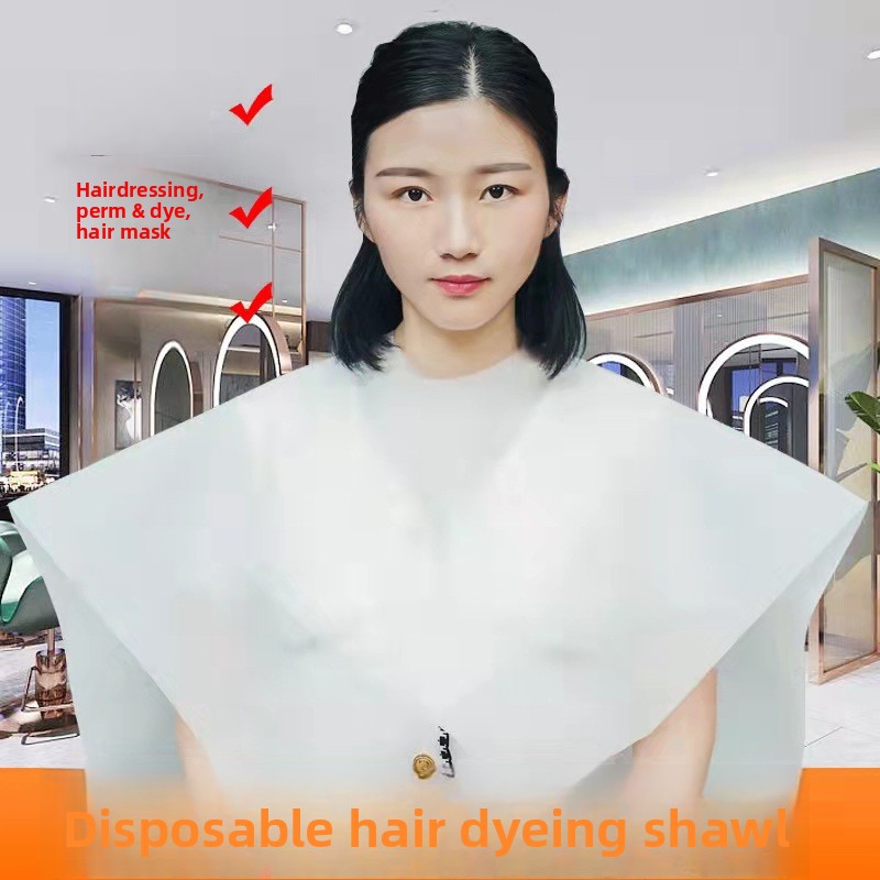 Hair Care In Salon - Capa descartável especial para tintura de
