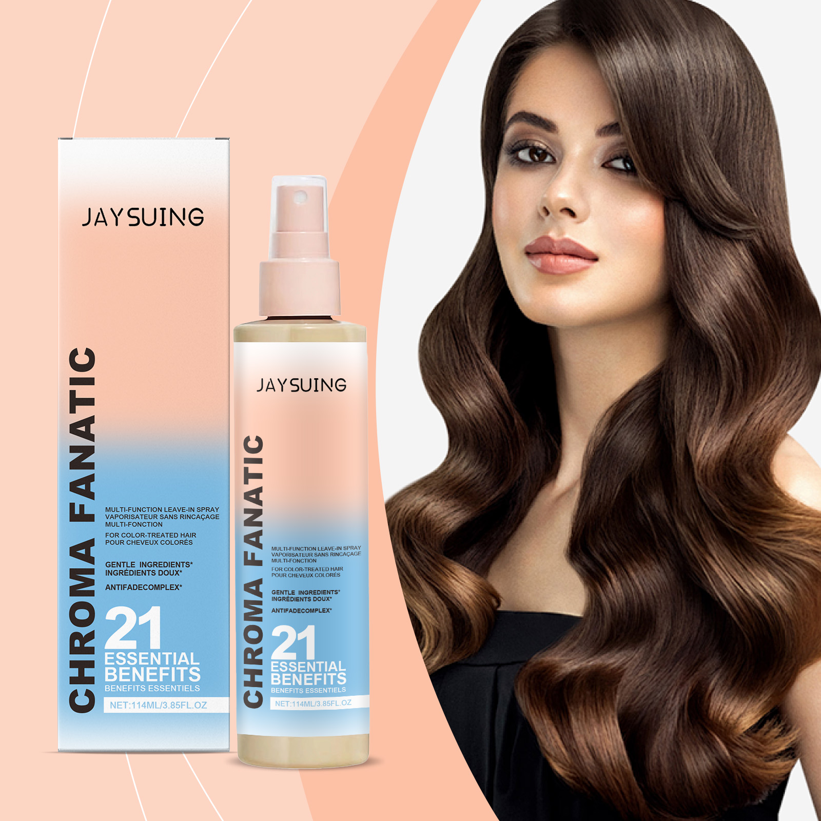 Hair Care Essence Oil Spray - Spray hidratante para tratamento do couro