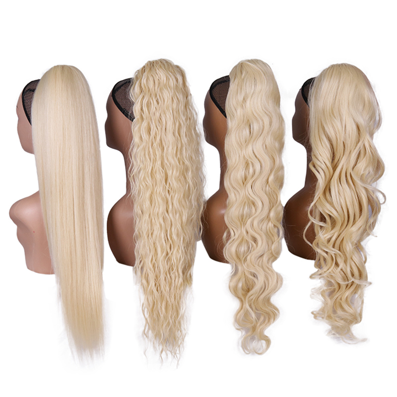 Braiding Hair Kanekalon - Rabo de Cavalo Sintético Loiro Longo