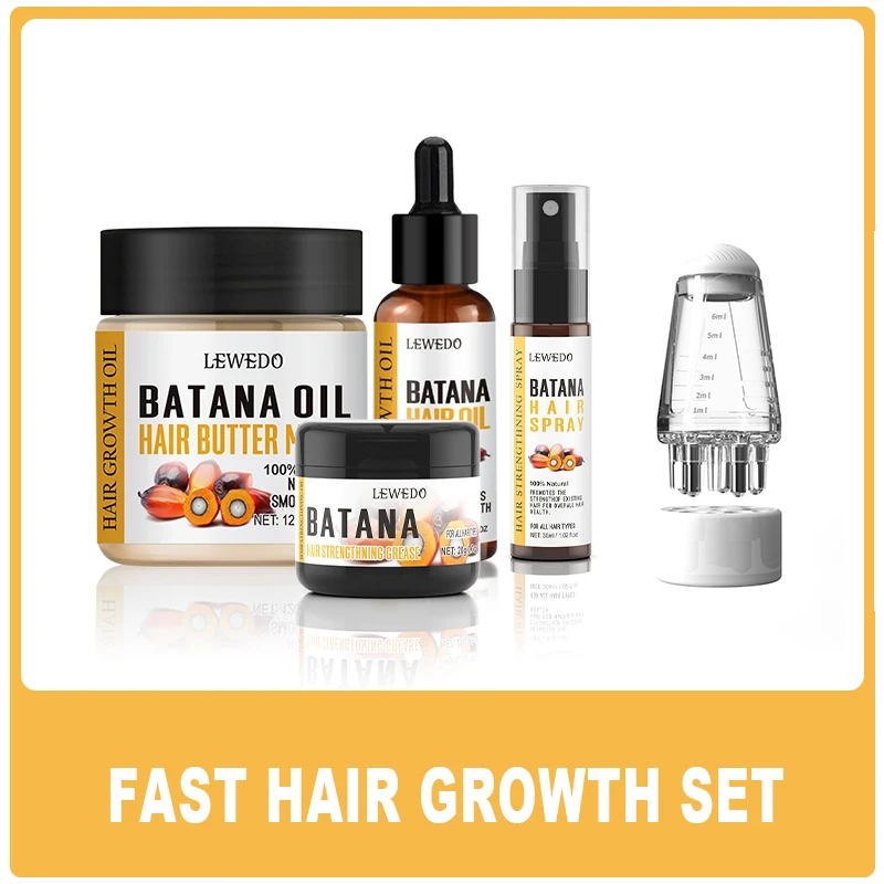 Hair Care Essence Oil Spray - Kit de Crescimento Capilar com Óleo
