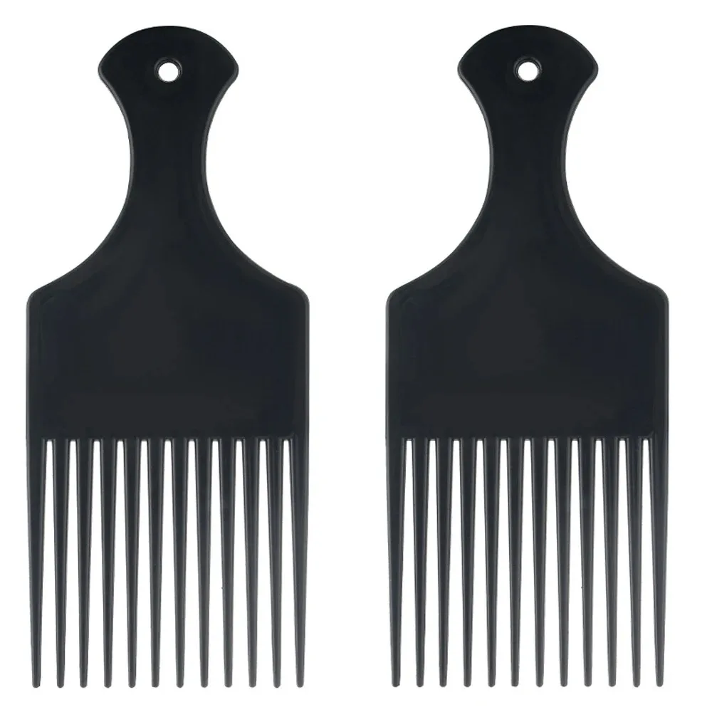 Afro Pick Comb - Pente de Dentes Largos para Cabelos