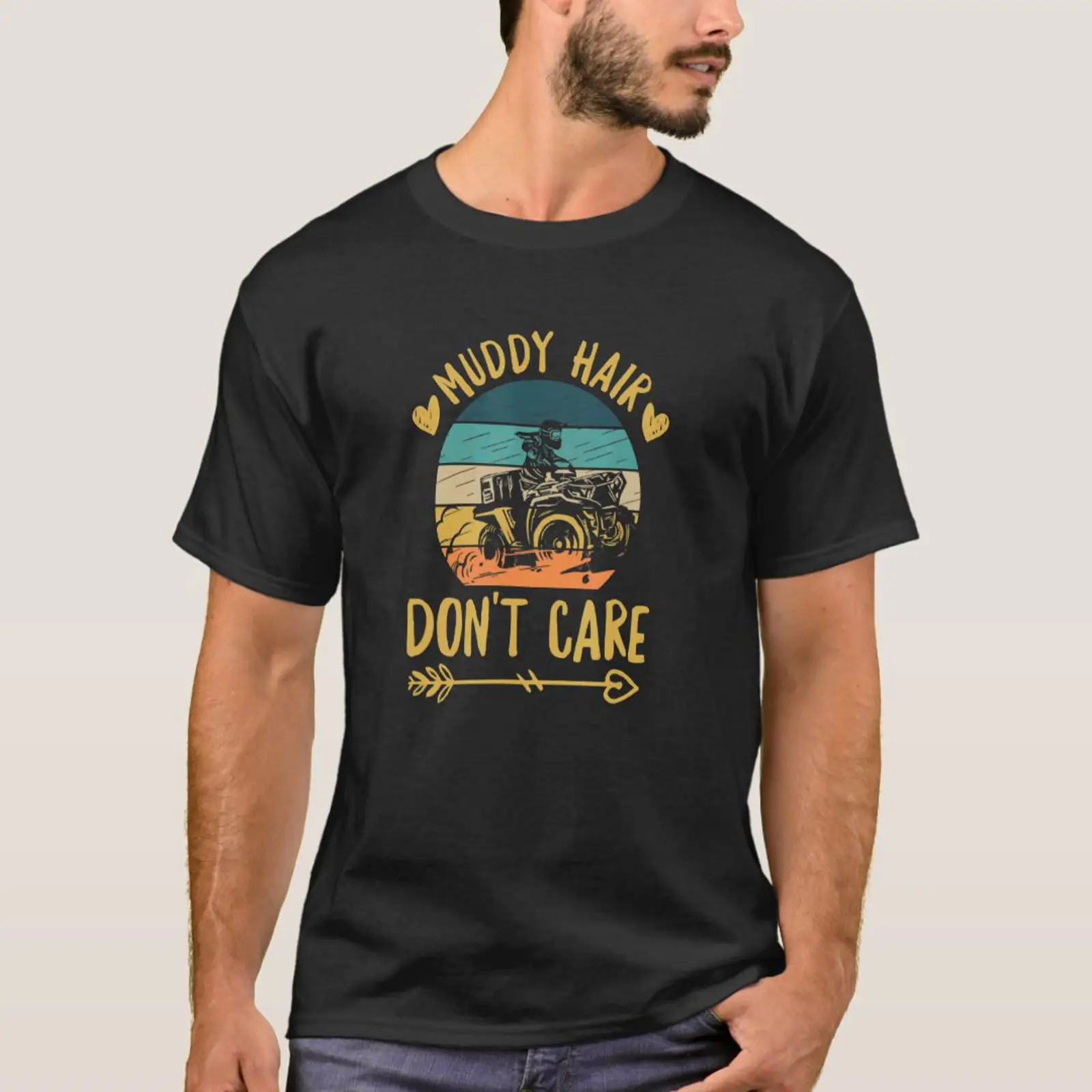 Hair Care Quotes - Camiseta com citação 'Muddy Hair Don't