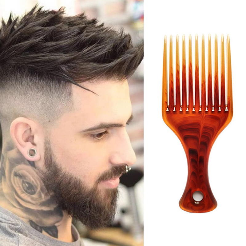 Wide Teeth Brush Pick Comb par - Afro Pick Comb avaliação e preço