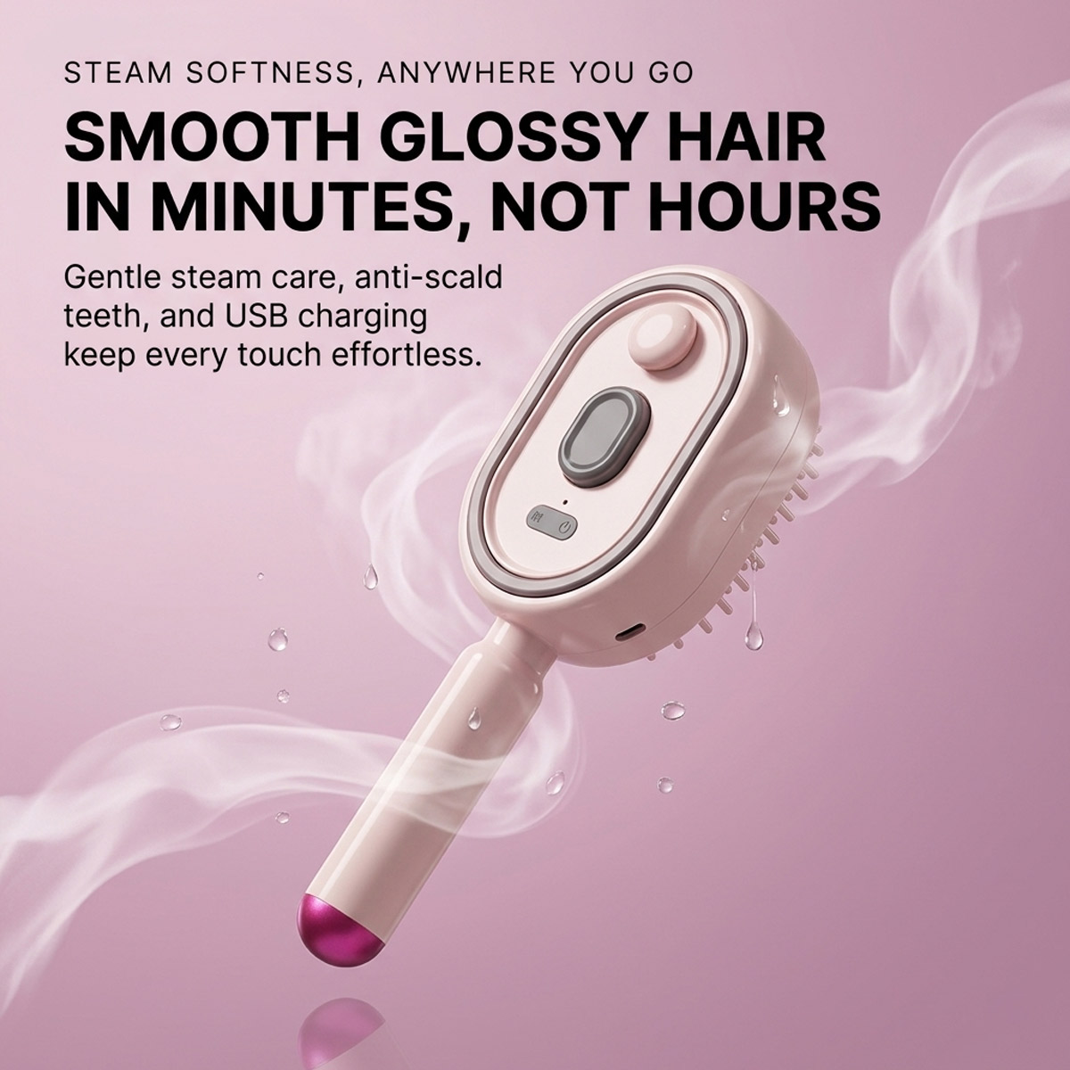 Escova Elétrica Autolimpante c - Hair Care Essence Oil Spray avaliação e preço