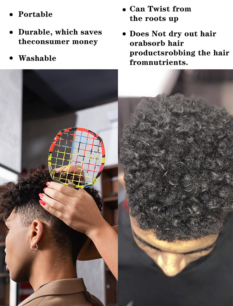Conjunto Profissional de 2 Peç - Afro Pick Comb avaliação e preço