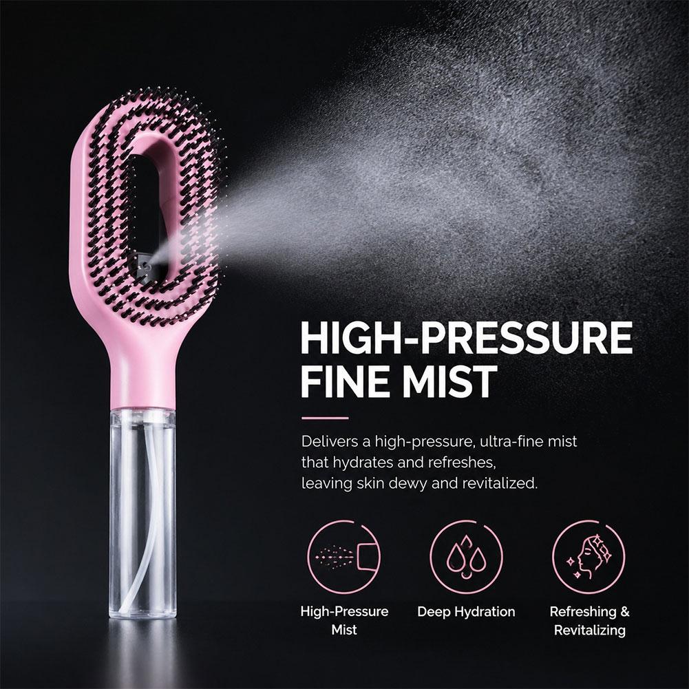 Escova de Cabelo 2 em 1 com Sp - Hair Care Essence Oil Spray avaliação e preço