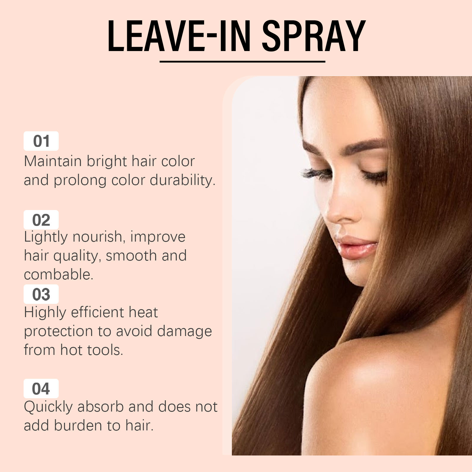 Spray hidratante para tratamen - Hair Care Essence Oil Spray avaliação e preço