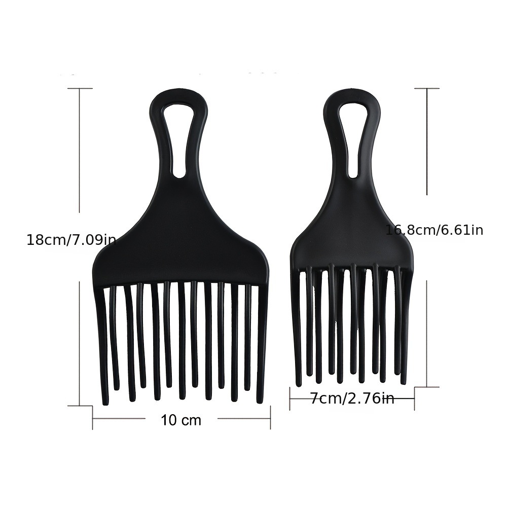 Escova de dentes largos escolh - Afro Pick Comb avaliação e preço
