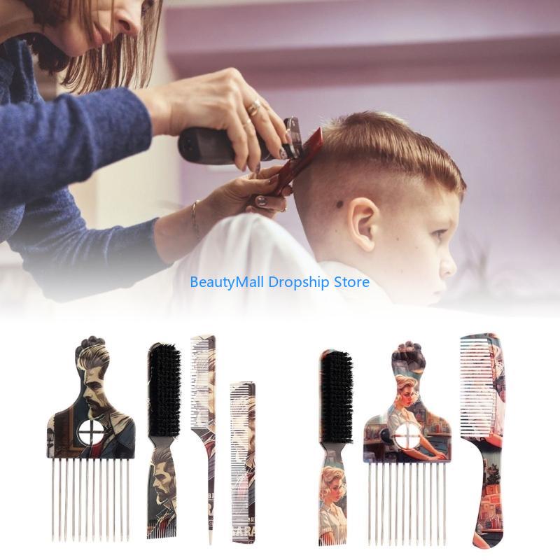 40JD conveniente escova cabelo - Afro Pick Comb avaliação e preço