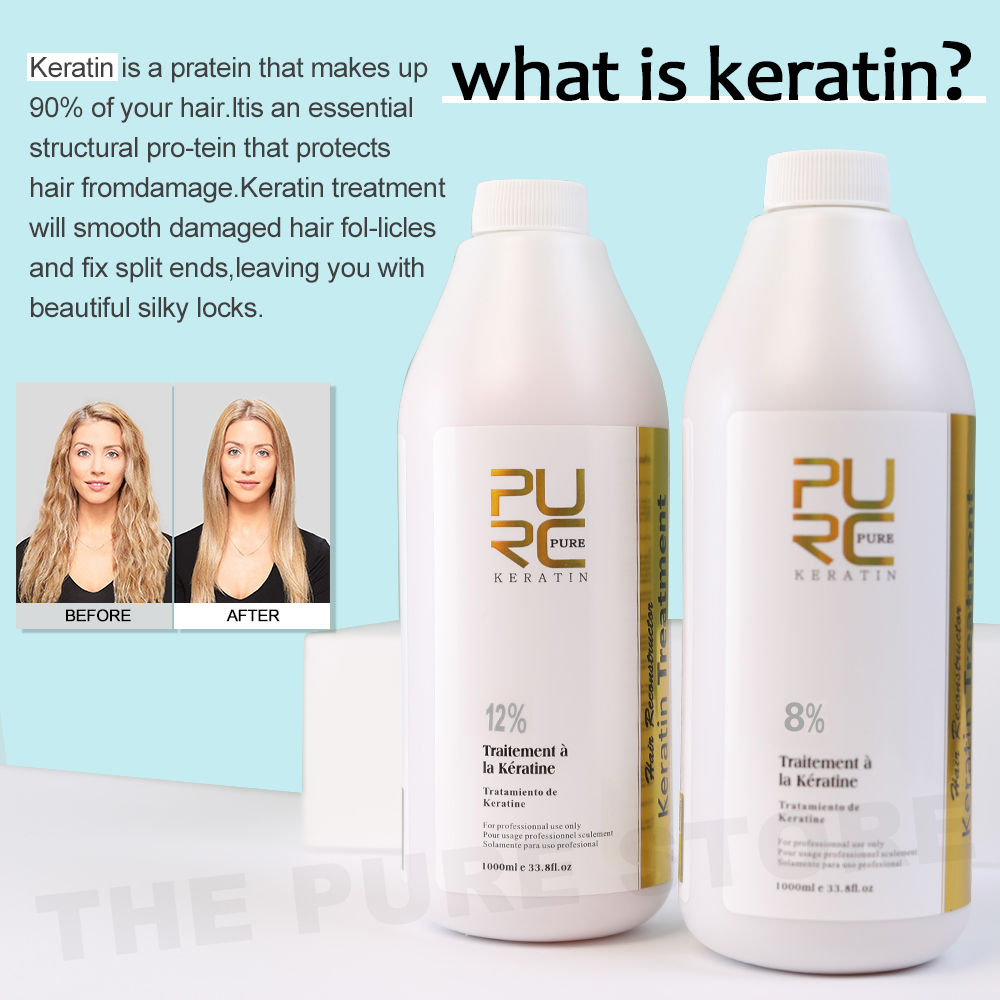 Purc 8% queratina alisamento t - Hair Care In Salon avaliação e preço