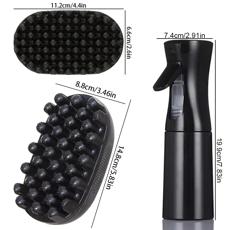 Conjunto de 2 Escovas de Espum - Afro Pick Comb avaliação e preço