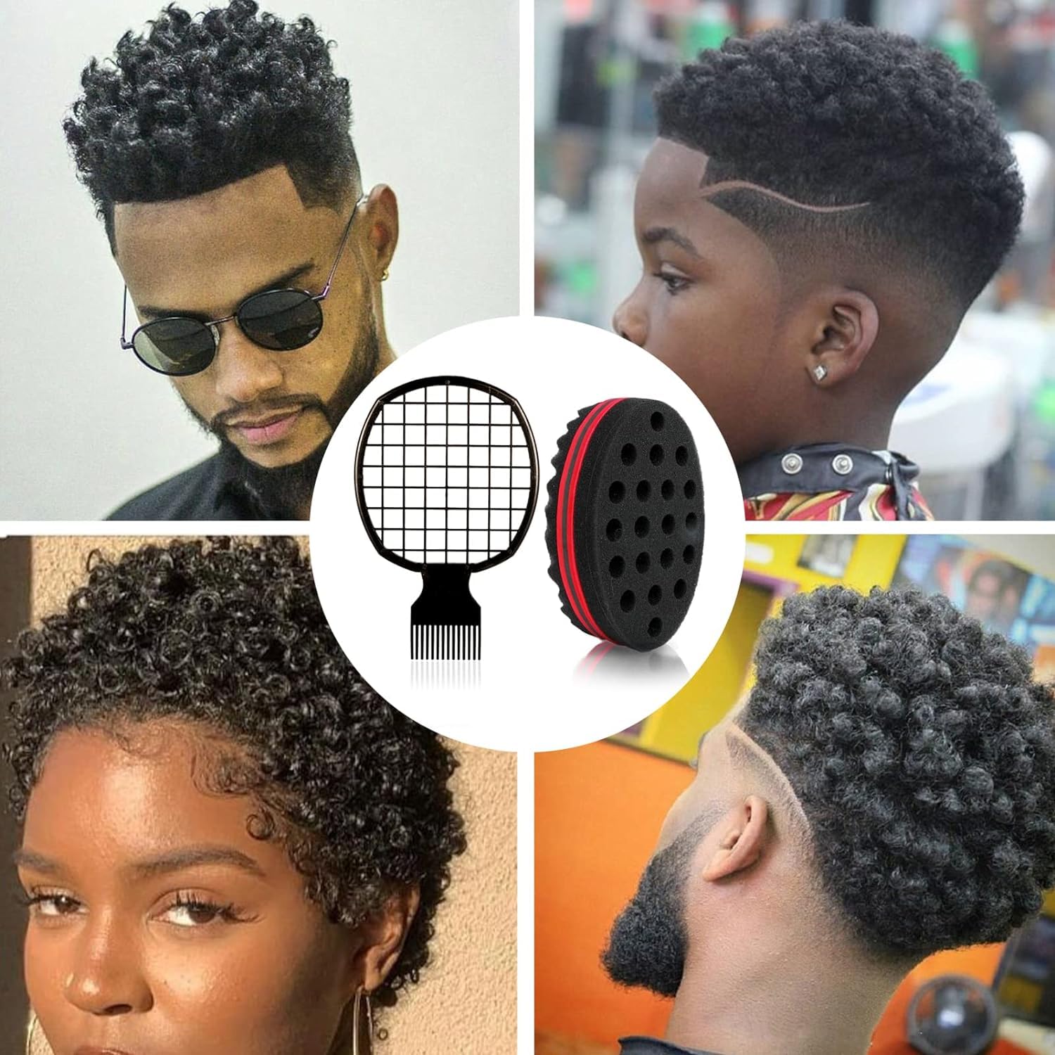 2 pçs afro torção pente de cab - Afro Pick Comb avaliação e preço