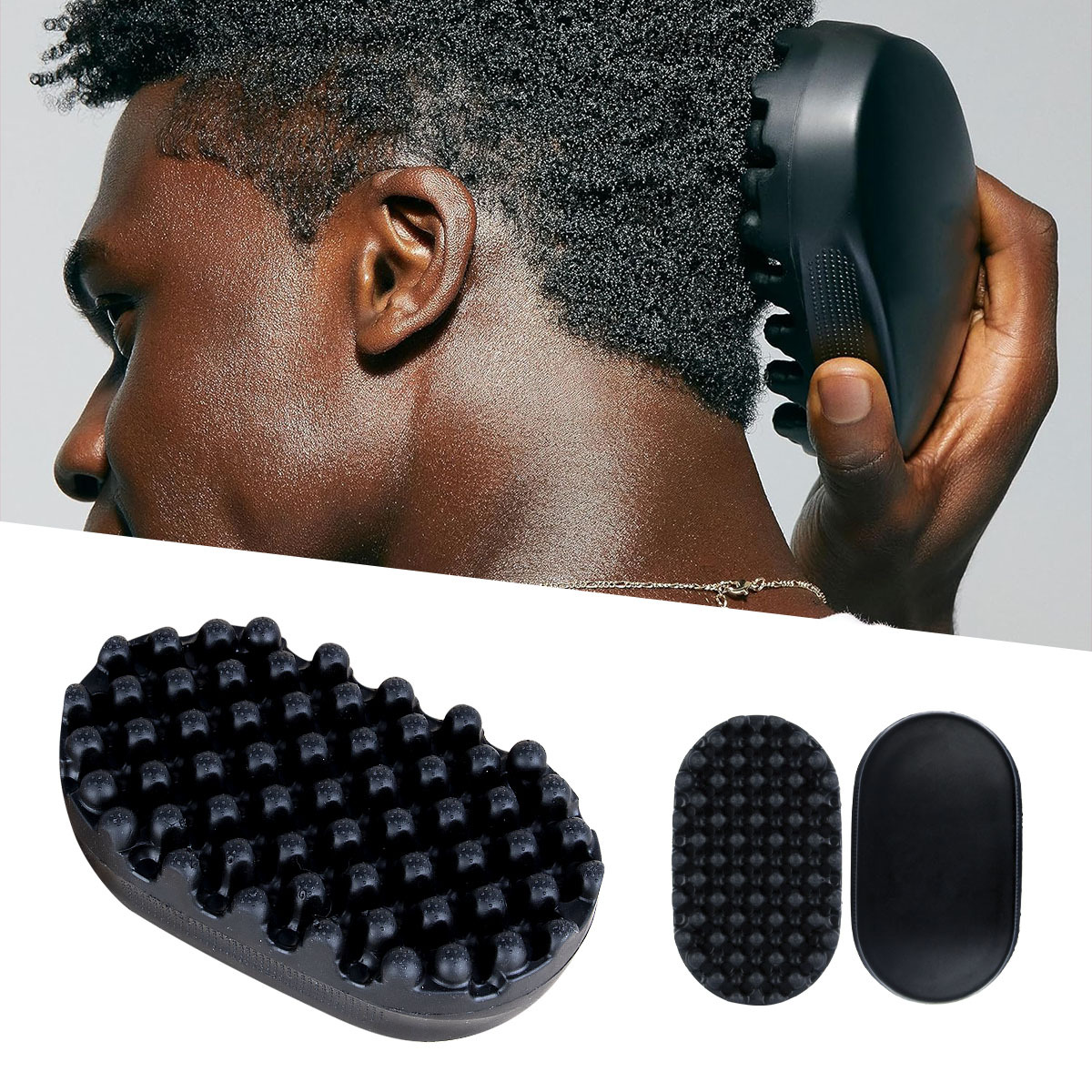 Escova Mágica Profissional par - Afro Pick Comb avaliação e preço