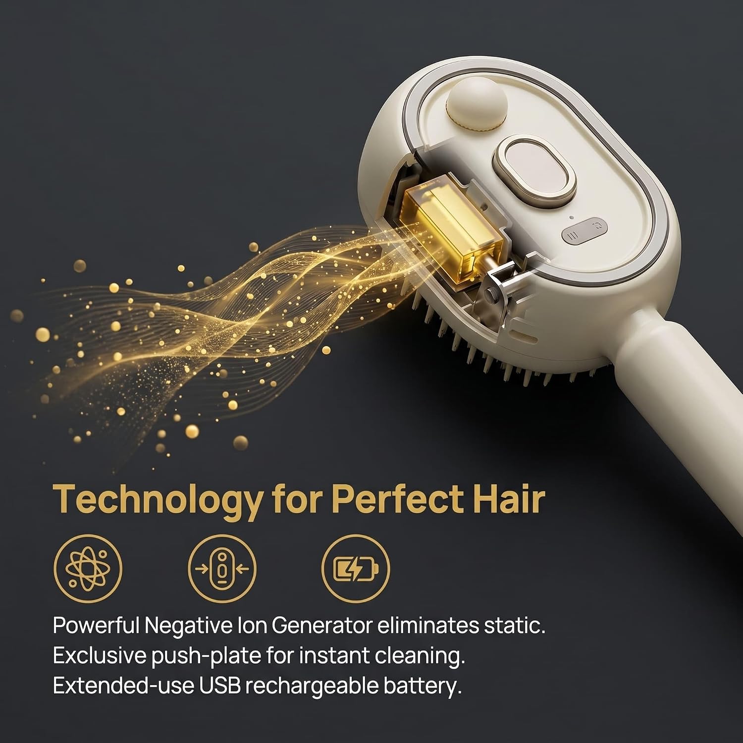 Escova Elétrica com Almofada d - Hair Care Essential Oil Atomizing avaliação e preço