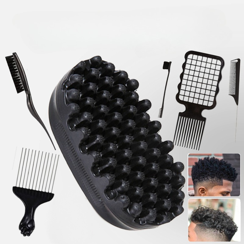 Escova Mágica Profissional par - Afro Pick Comb avaliação e preço