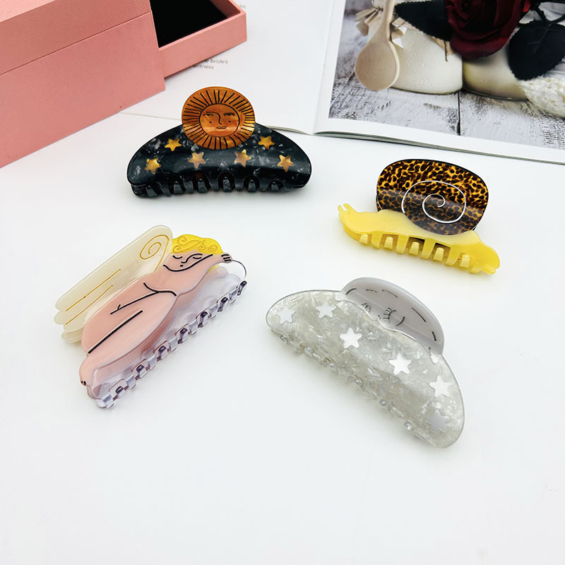 1 pçs garras de cabelo feminin - Hair Care Luxury Brands avaliação e preço