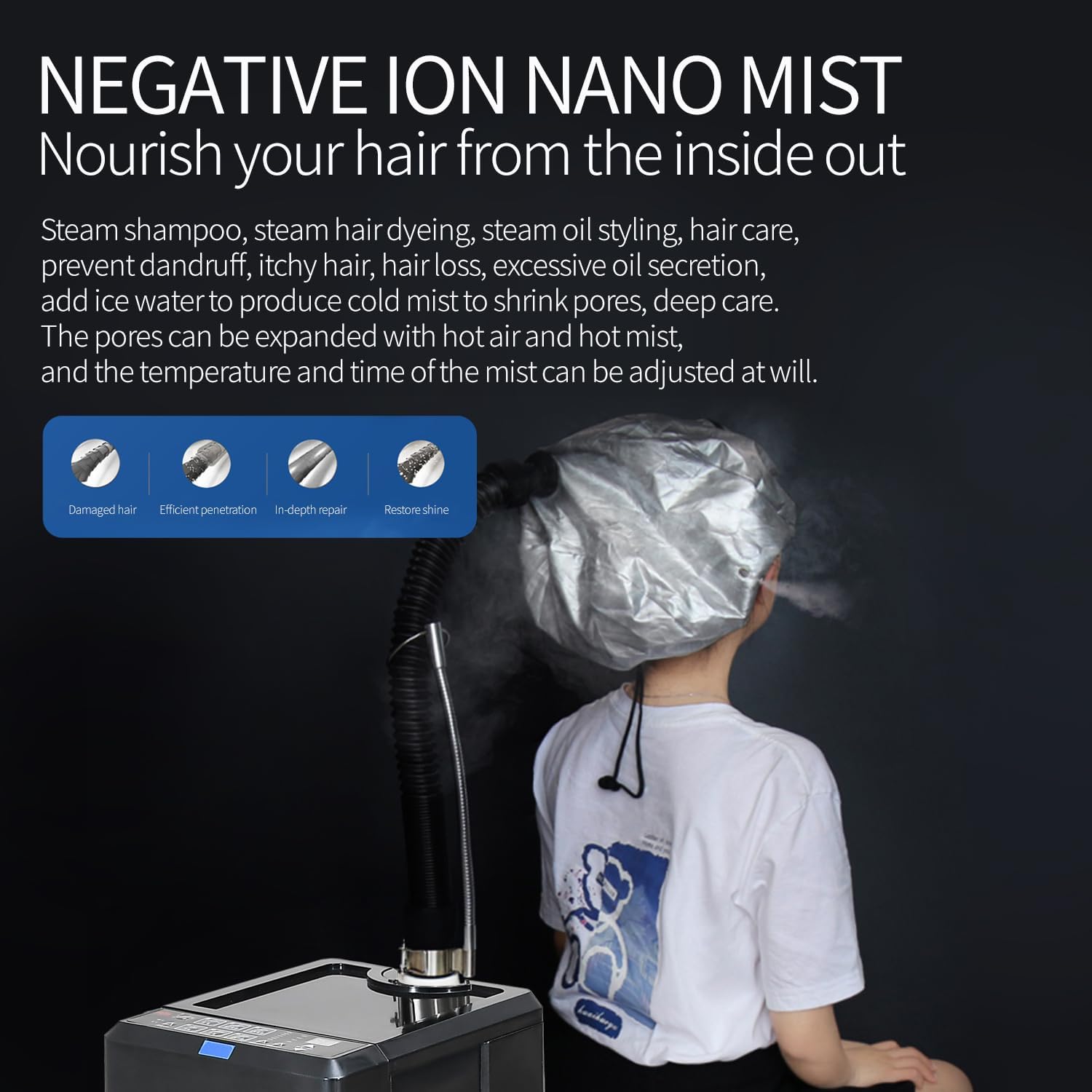 Máquina Profissional de Vapor  - Hair Care In Salon avaliação e preço
