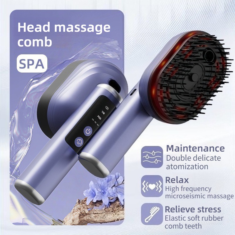 Mini Escova de Massagem para C - Hair Care Essential Oil Atomizing avaliação e preço