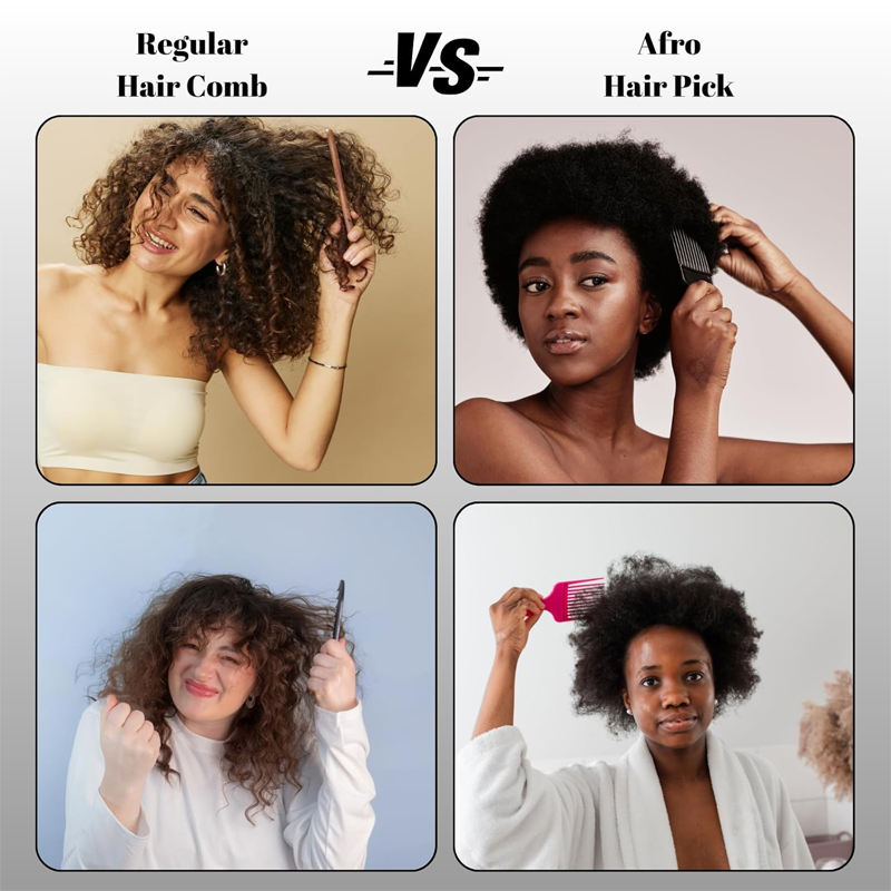 Escova de Cabelo Mágica de Sil - Afro Pick Comb avaliação e preço